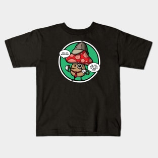 Mushroom Detective Kids T-Shirt
